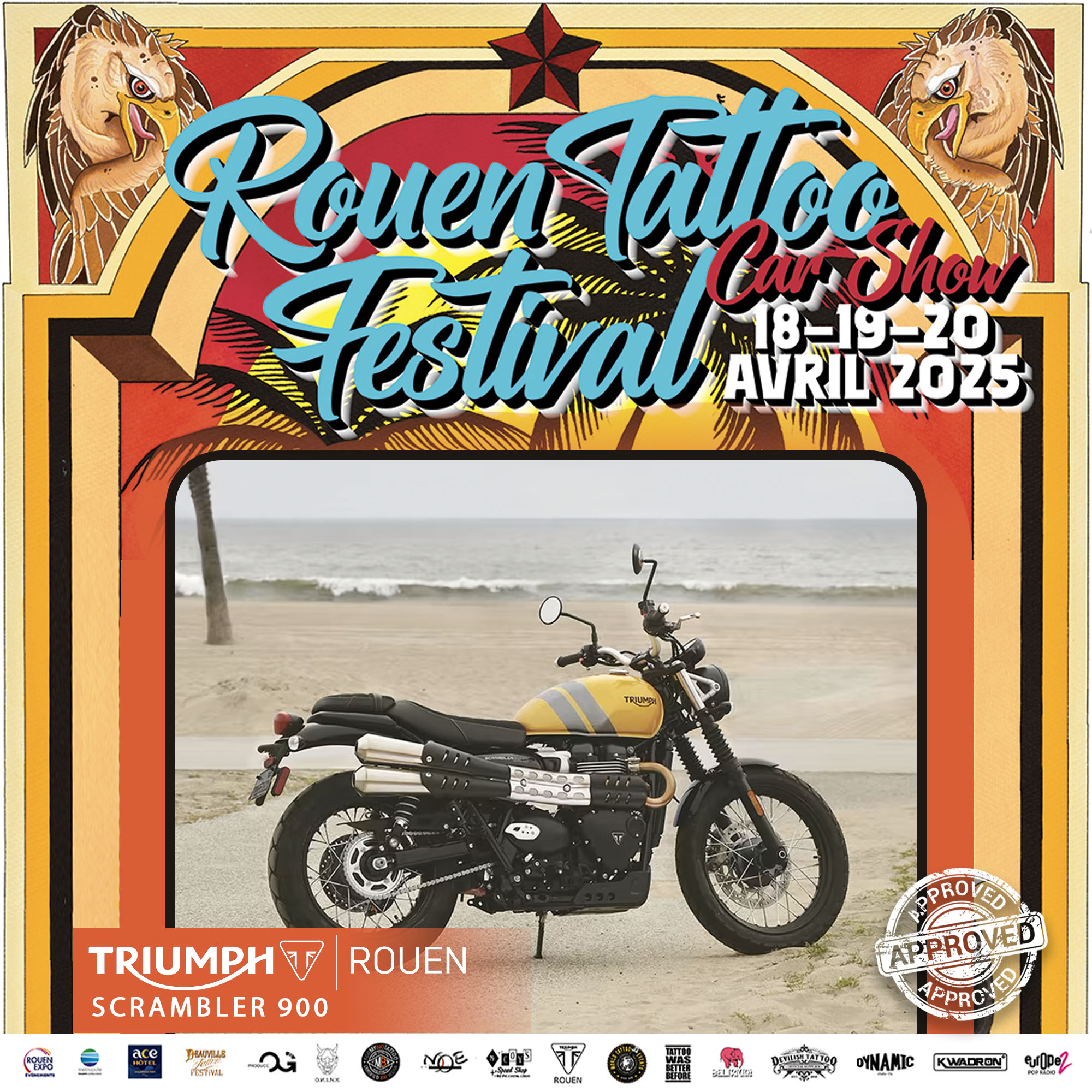 SCRAMBLER 900 TRIUMPH ROUEN
