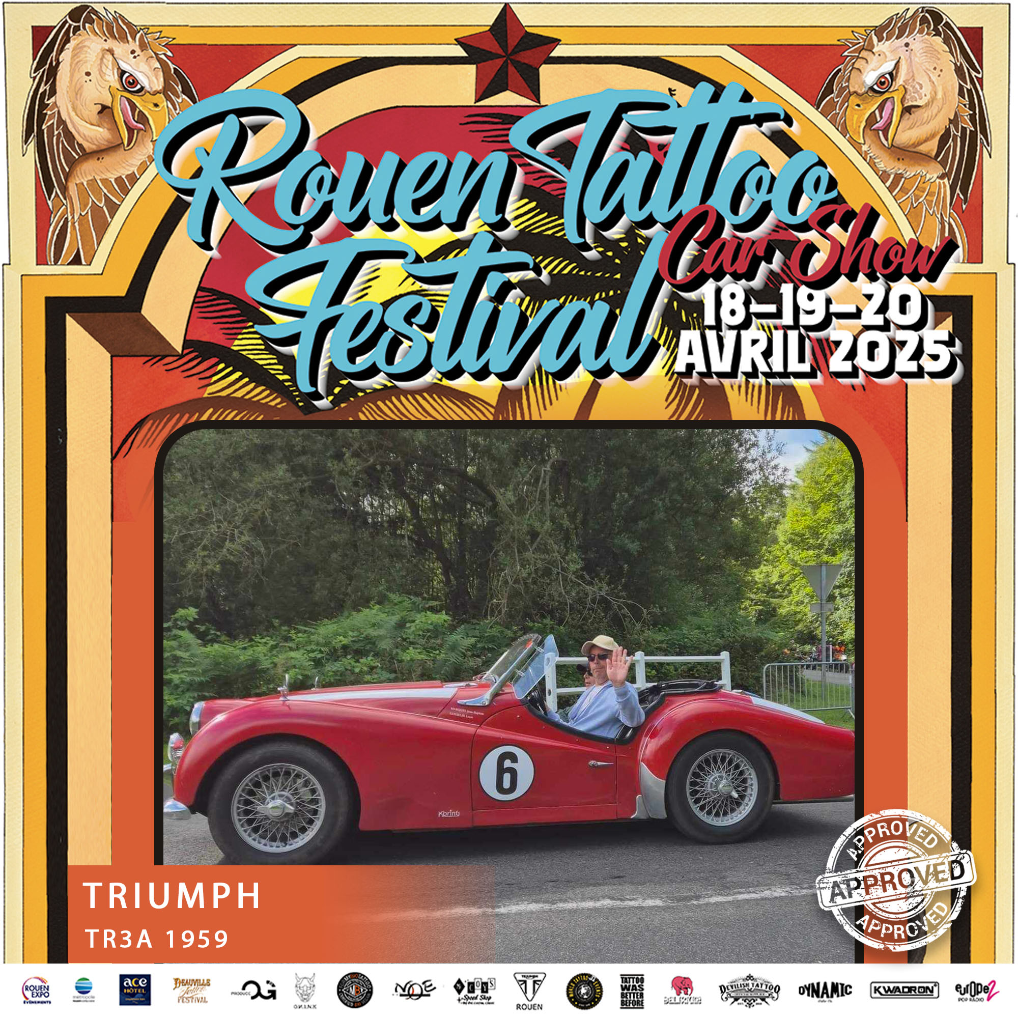TRIUMPH TR3A 1959 GOSSELIN